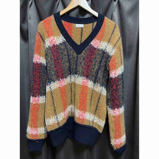 ドリスヴァンノッテン(DRIES VAN NOTEN)のDries Van Noten ドリスヴァンノッテン　ニット　マルチ　ブラウン(ニット/セーター)