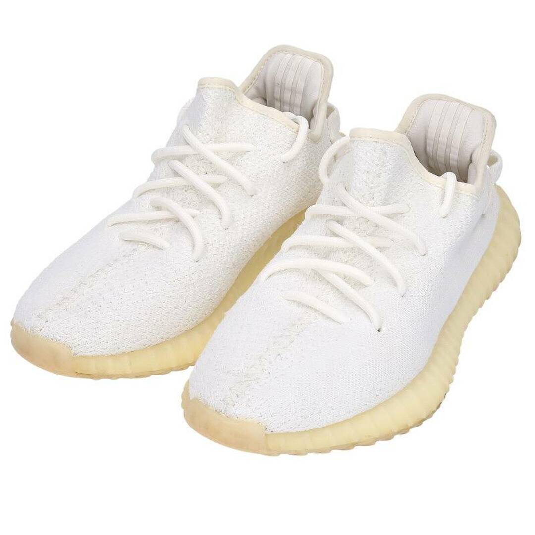 adidas(アディダス)のアディダス カニエウエスト  YEEZY BOOST 350 V2 CREAM WHITE CP9366 イージーブーストクリームホワイトスニーカー メンズ 27cm メンズの靴/シューズ(スニーカー)の商品写真