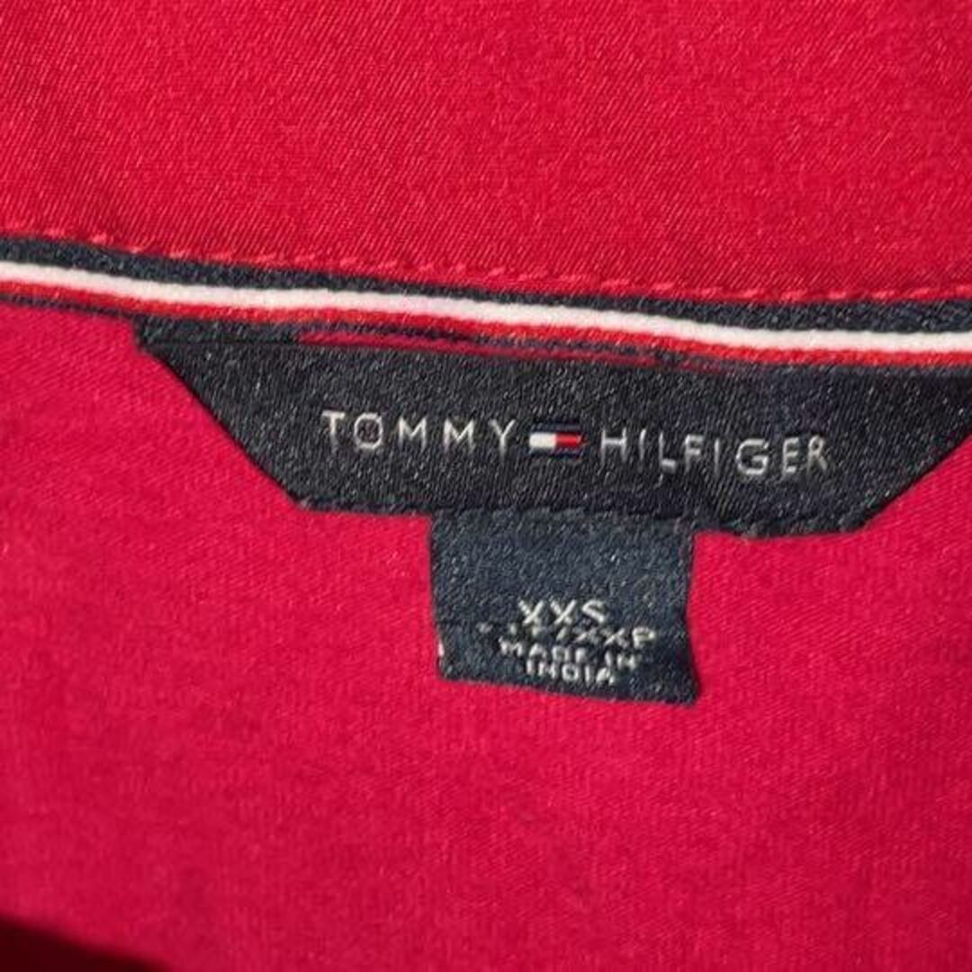 TOMMY HILFIGER(トミーヒルフィガー)のTOMMY HILFIGER トミー カットソー ピンク ノースリーブ XXS レディースのトップス(カットソー(半袖/袖なし))の商品写真