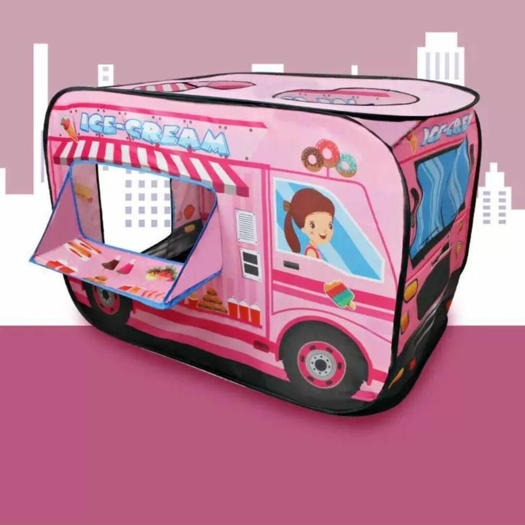 キッズテント ボールプール 子供用テント アイスクリーム屋 消防車 バス キッズ/ベビー/マタニティのおもちゃ(ベビージム)の商品写真