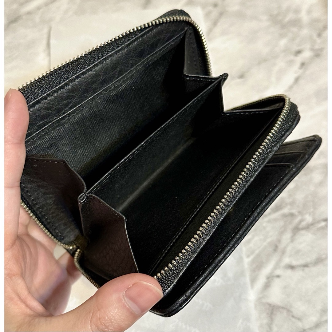 Paul Smith(ポールスミス)の未使用級 ポールスミス ハートプル ジップアップ 折り財布 ブラック レディースのファッション小物(財布)の商品写真