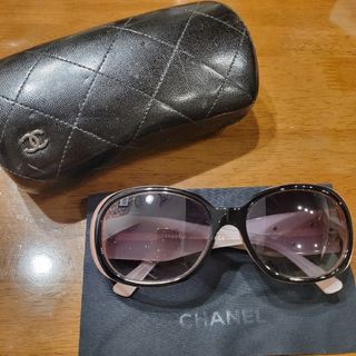 シャネル(CHANEL)のCHANEL カメリアサングラス(サングラス/メガネ)