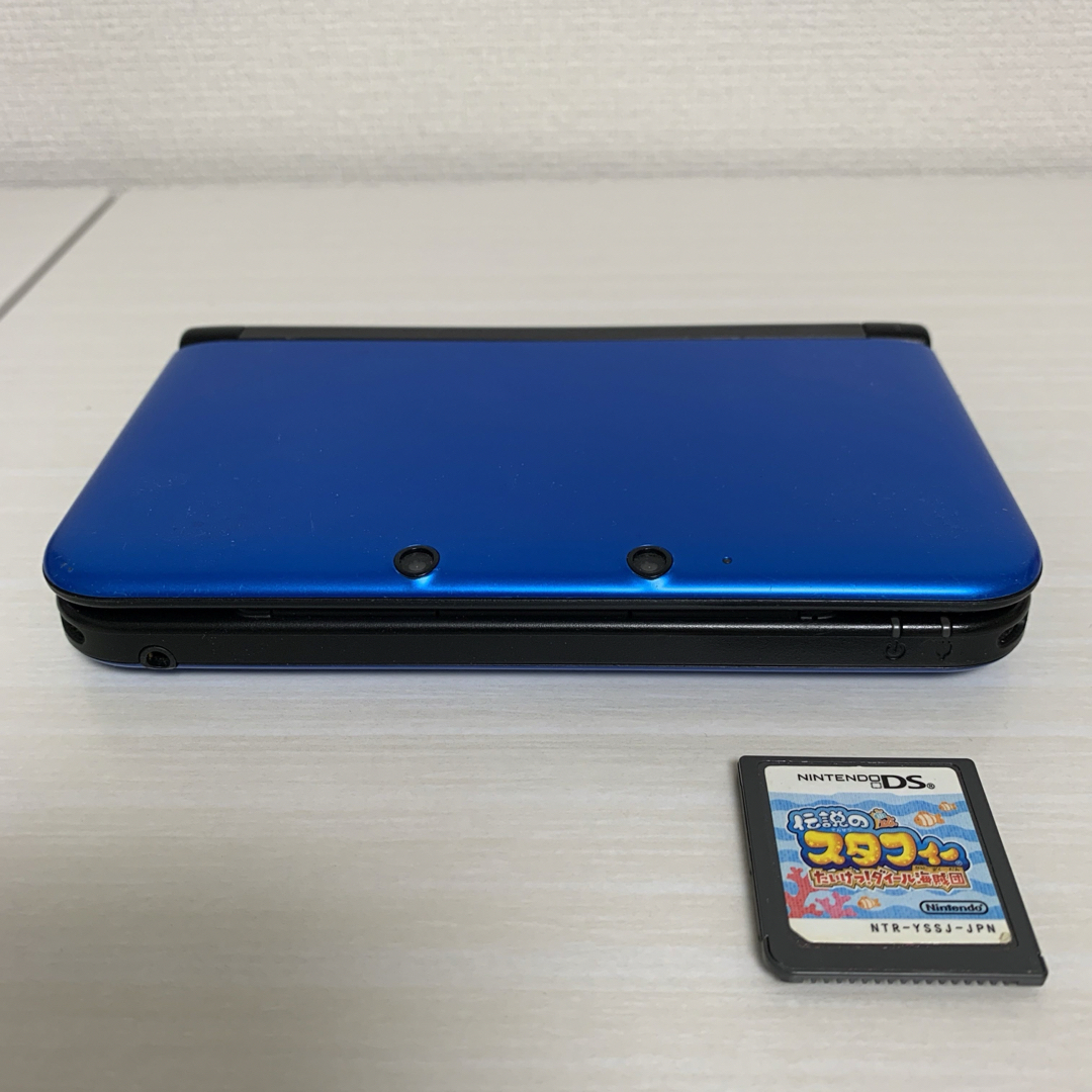 ジャンク品　ニンテンドー3DS LL ブルー×ブラック