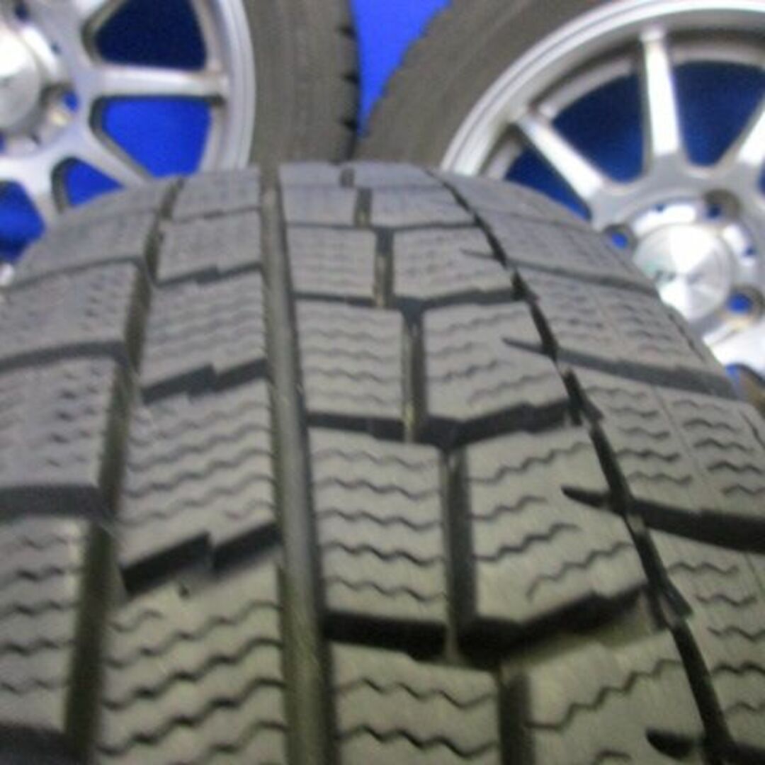 ユ）LCZ14インチ+155/65R14　スタッドレス　ワゴンR　タント　ムーヴ 自動車/バイクの自動車(タイヤ・ホイールセット)の商品写真