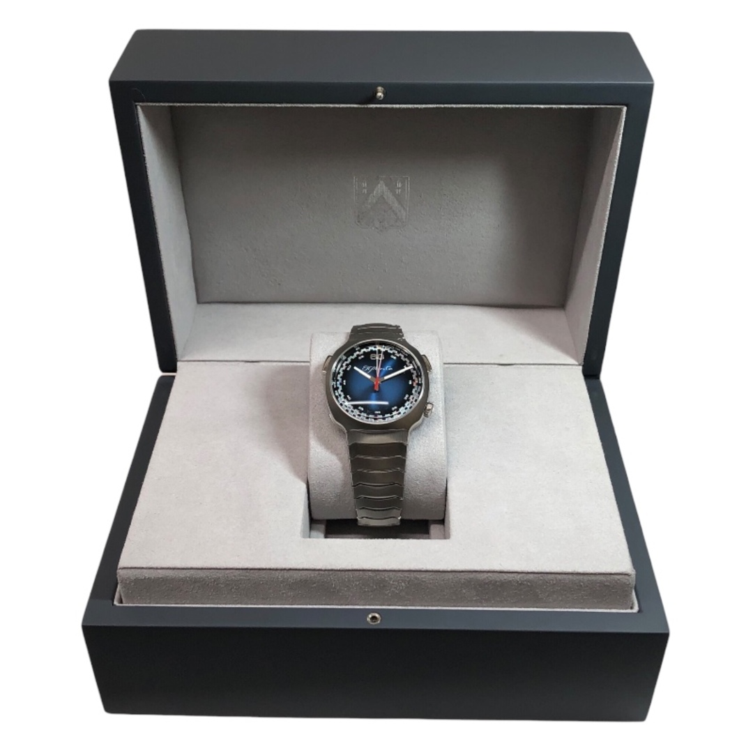 　H.Moser&Cie ストームライナー　フライバック　クロノグラフ 6902-1201 ブルー ステンレススチール SS メンズ 腕時計 メンズの時計(その他)の商品写真