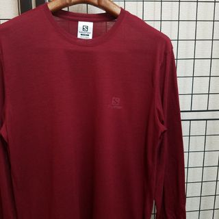 サロモン(SALOMON)のSALOMON Brand Ikon Printed LS Jersey Tee(Tシャツ/カットソー(七分/長袖))