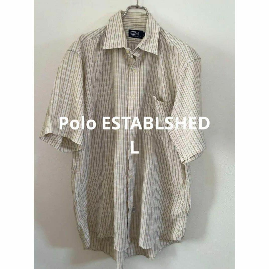 Polo ESTABLSHED 67 ポロエスタブリッシュド BDシャツ 半袖 メンズのトップス(Tシャツ/カットソー(半袖/袖なし))の商品写真