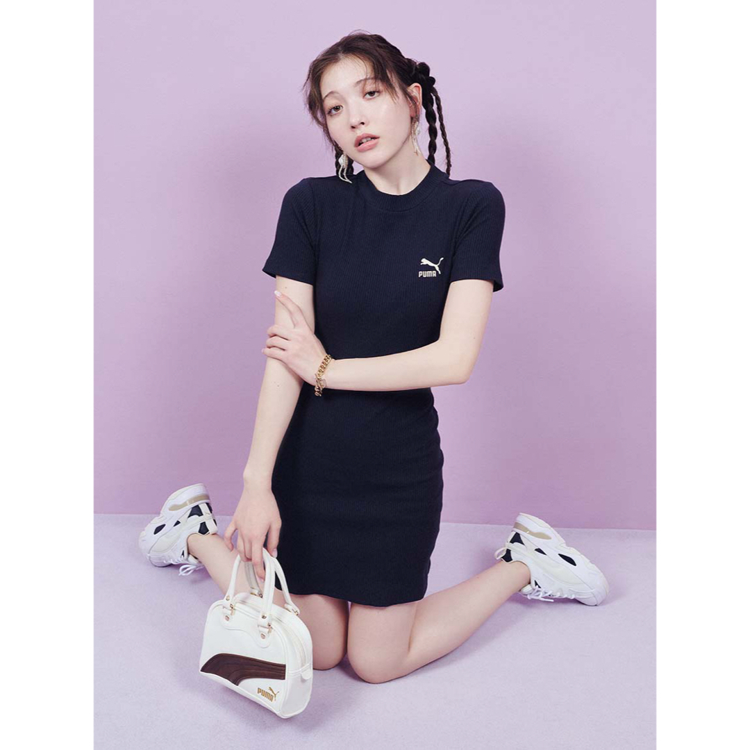 Lily Brown(リリーブラウン)のLILYBROWN PUMA プーマ ミニグリップバッグ 24ss レディースのバッグ(ハンドバッグ)の商品写真