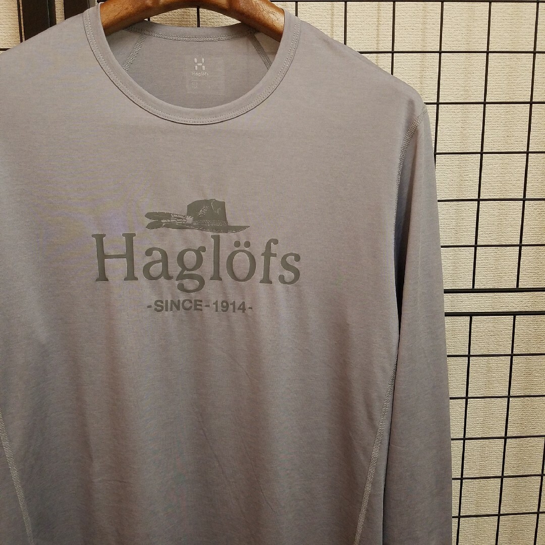 Haglofs(ホグロフス)のHaglofs Nordryggen L/S Tee プリント入り長袖カットソー メンズのトップス(Tシャツ/カットソー(七分/長袖))の商品写真