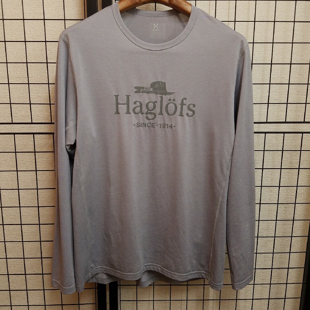 Haglofs(ホグロフス)のHaglofs Nordryggen L/S Tee プリント入り長袖カットソー メンズのトップス(Tシャツ/カットソー(七分/長袖))の商品写真