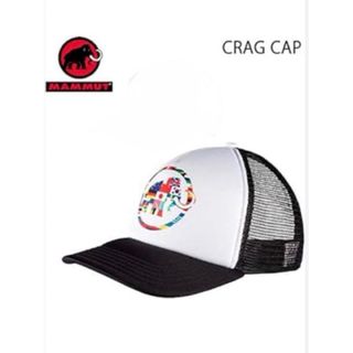 マムート(Mammut)の送料無料 新品 MAMMUT CRAG CAP L-XL BL×WT(キャップ)