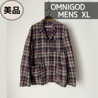 オムニゴッド(OMNIGOD)のOMNIGOD / オムニゴッド　テーラードジャケット　メンズ　XL(テーラードジャケット)