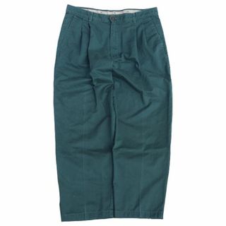 リーバイス(Levi's)のドッカーズ 2タックチノパンツ グリーン 36/30(チノパン)