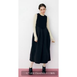 HeRIN.CYE - ヘリンドットサイ　ボックスプリーツドレス　ワンピース