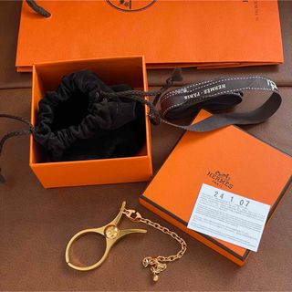 エルメス(Hermes)の新品未使用　HERMES 手袋ホルダー　フィルー(チャーム)