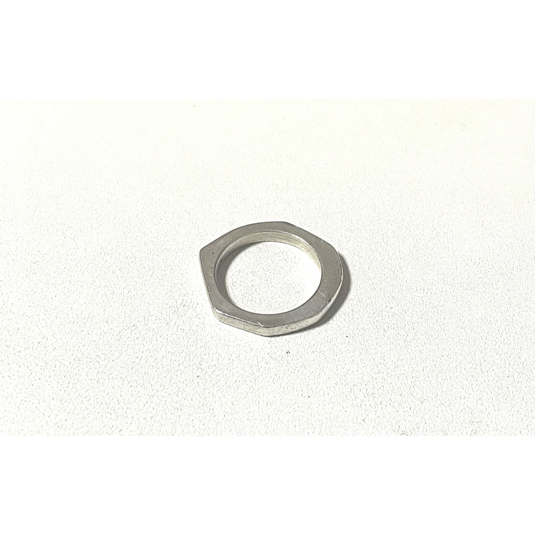 Gucci(グッチ)のGUCCI グッチ　オクタゴン  シルバー リング 厚み薄め レディースのアクセサリー(リング(指輪))の商品写真