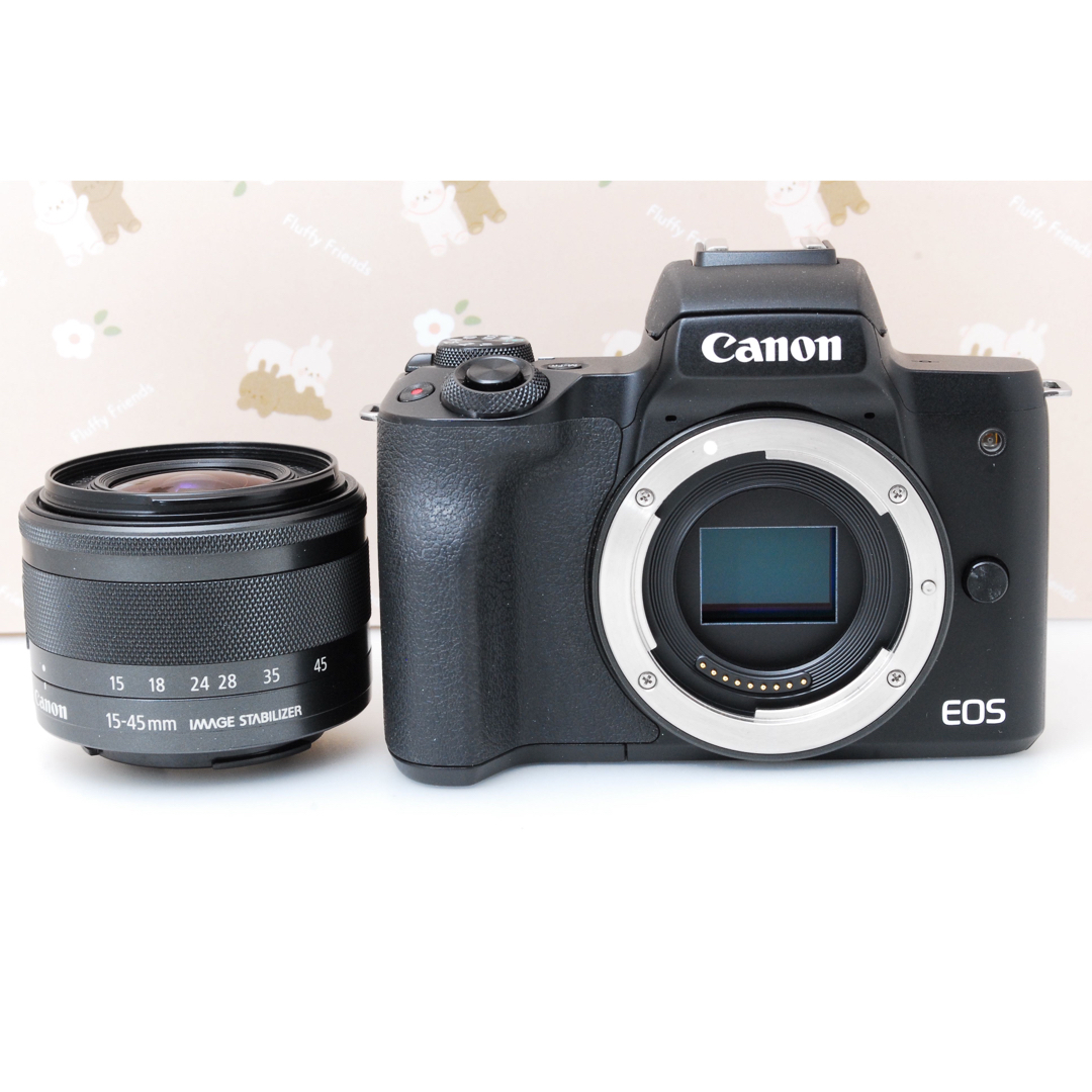 Canon - 美品☆Canon EOS Kiss M2☆最新機種♪4K＆自撮り＆wifi