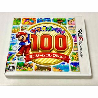 ニンテンドー3DS(ニンテンドー3DS)の【匿名配送】3DSソフト マリオパーティ100 ミニゲームコレクション(携帯用ゲームソフト)