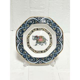 ウェッジウッド(WEDGWOOD)のウェッジウッド　ブルーエレファント　オクタゴナルディッシュ　トレイ　小皿(食器)