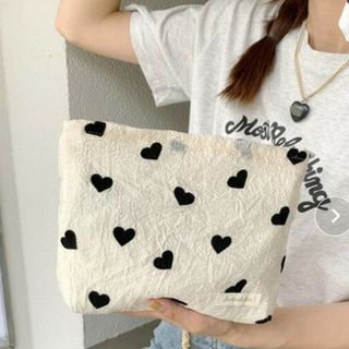 22様専用です。美品　ハート柄ポーチ(ポーチ)