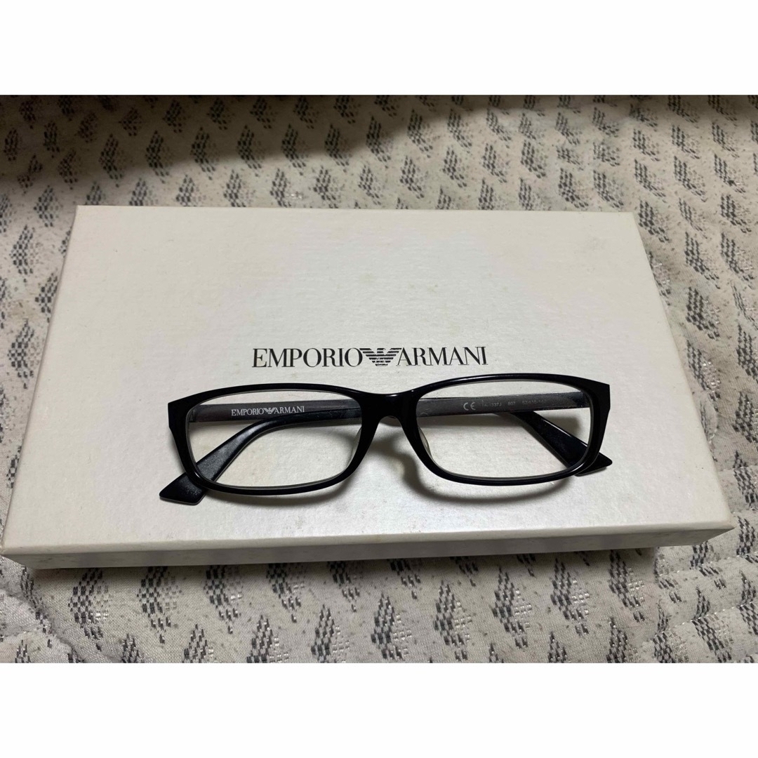 Emporio Armani(エンポリオアルマーニ)のアルマー二　伊達メガネ メンズのファッション小物(サングラス/メガネ)の商品写真