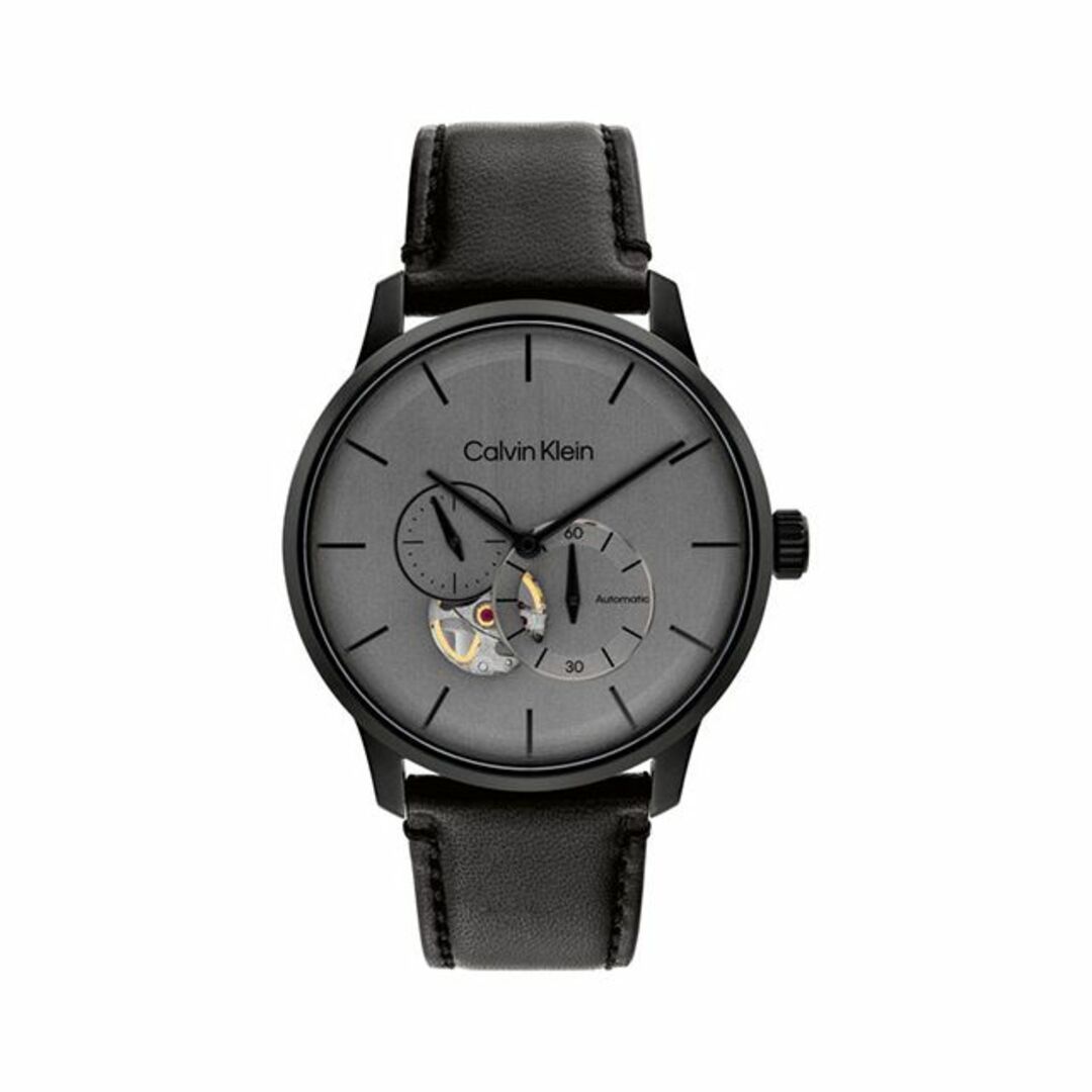 Calvin Klein(カルバンクライン)の★Calvin Klein オートマティック - 42MM グレー ブラック メンズの時計(腕時計(アナログ))の商品写真