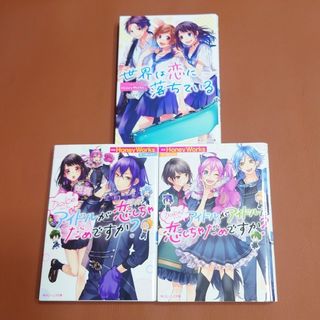 カドカワショテン(角川書店)の【限定お値下☆４月末迄】ハニーワークス　Honey Works　小説　3冊セット(文学/小説)