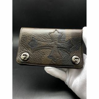 クロムハーツ(Chrome Hearts)の限定 CHROME HEARTS WALLET 1ZIP L&T リップ タン(長財布)