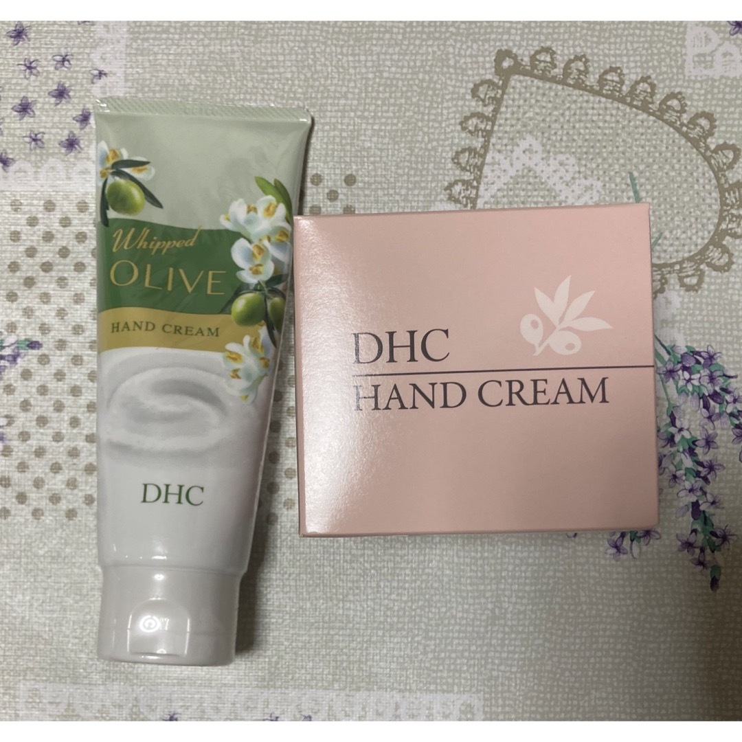 DHC(ディーエイチシー)のDHC ハンドクリームLサイズ　オリーブホイップハンドクリーム コスメ/美容のボディケア(ハンドクリーム)の商品写真