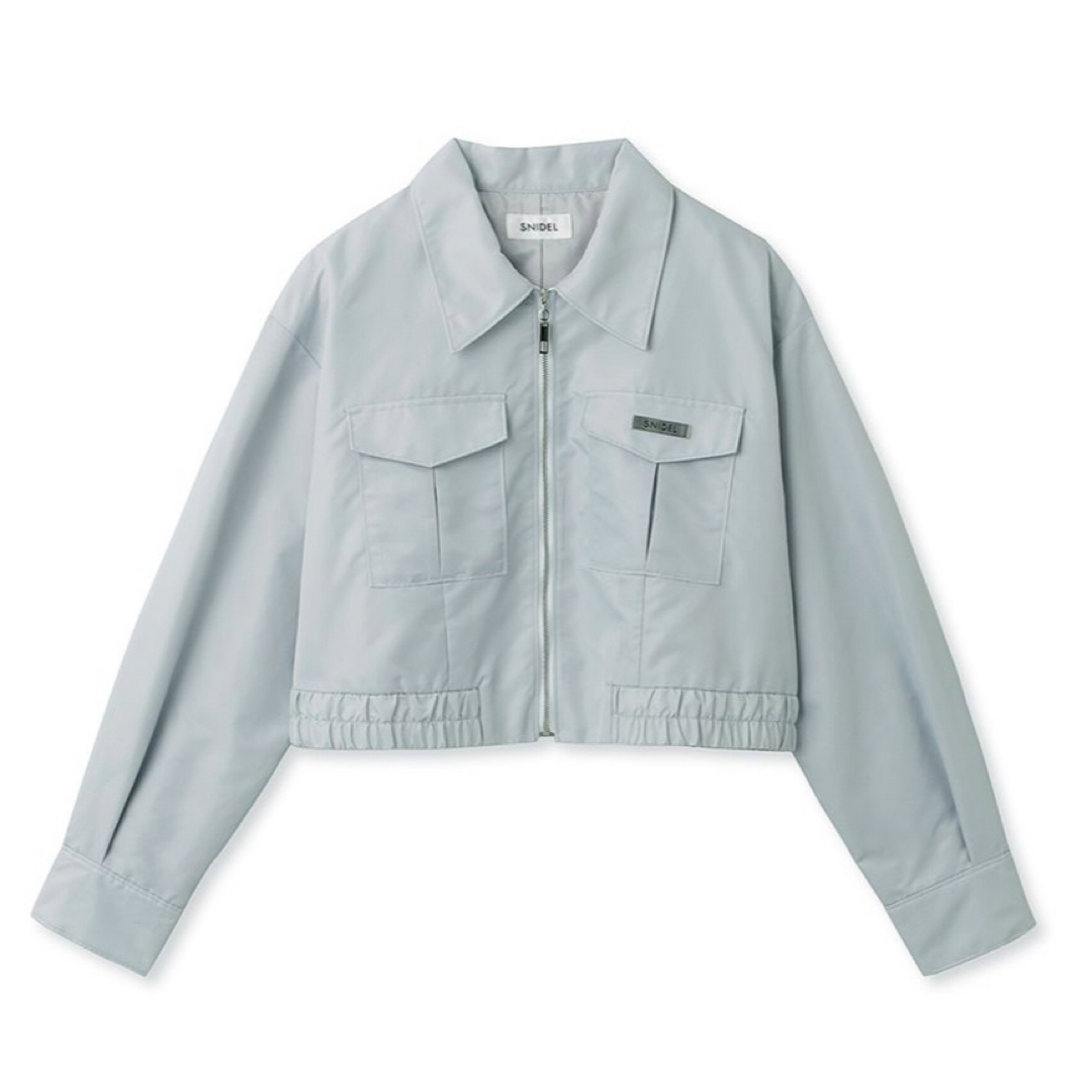 SNIDEL - snidel スナイデル Sustainableナイロンブルゾン 24ss SNIDEL - snidel スナイデル Sustainableナイロンブルゾン 24ss