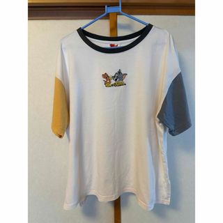 しまむら - しまむら プチプラのあや dearful PAバックプリントTシャツ