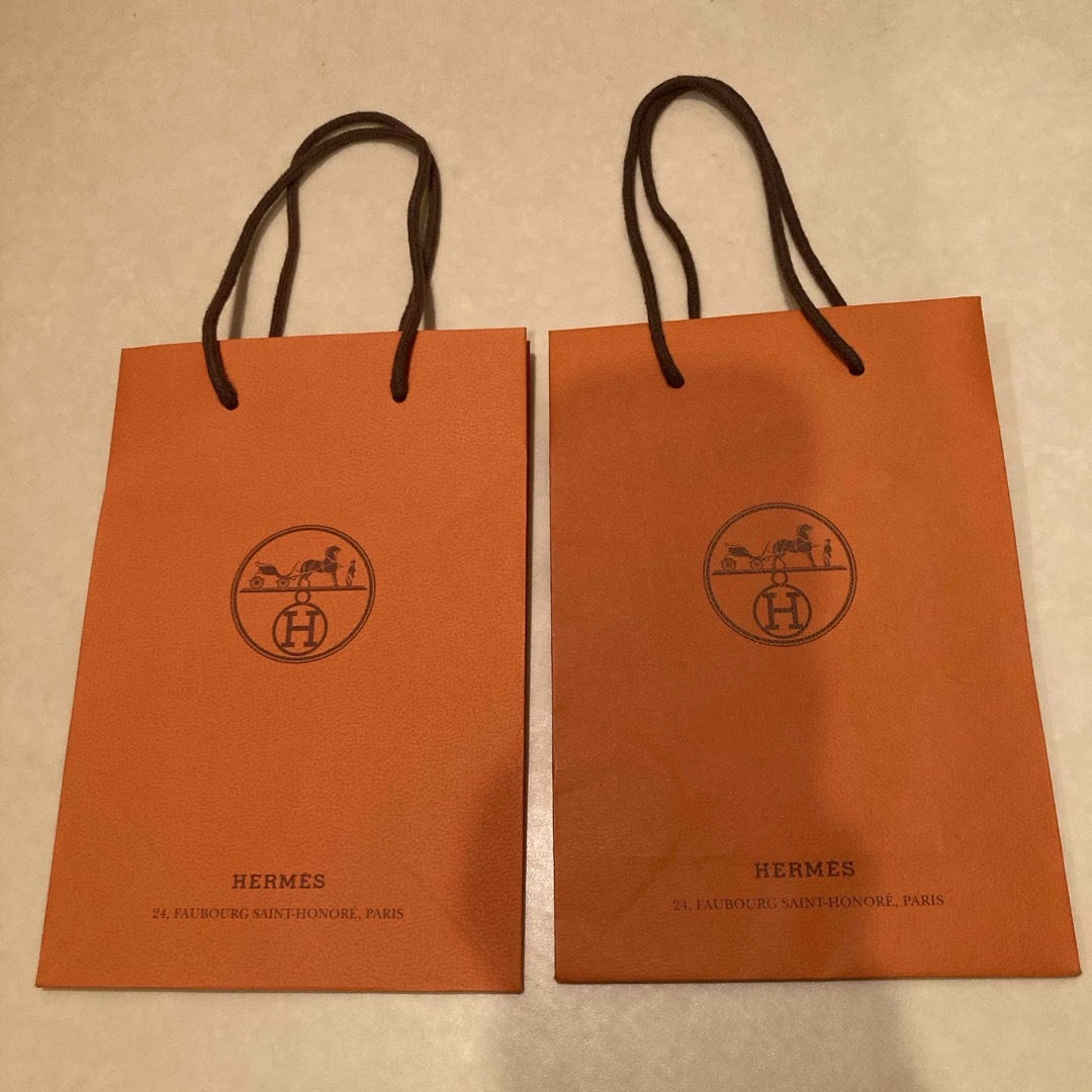エルメス ショッパー　2枚 レディースのバッグ(ショップ袋)の商品写真