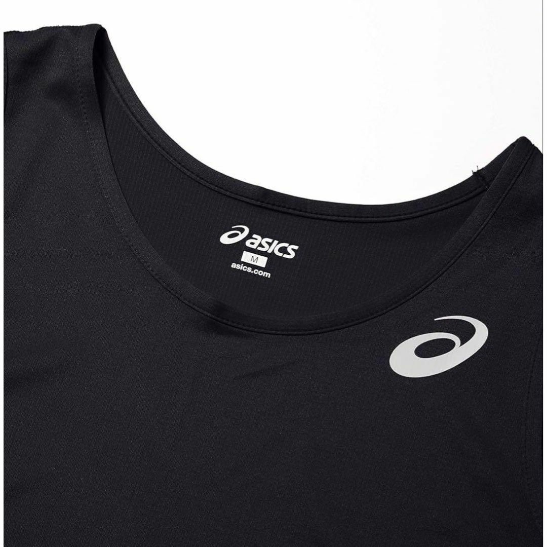 asics(アシックス)のアシックス W’Sランニングシャツ XT2034 ブラック XO スポーツ/アウトドアのランニング(ウェア)の商品写真