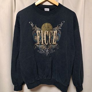 フィッチェ(FICCE)の90s ヴィンテージ FICCE フィッチェ 刺繍スウェット トレーナー(スウェット)