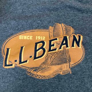 エルエルビーン(L.L.Bean)のL.L.BEAN メンズTシャツ　グレー(Tシャツ/カットソー(半袖/袖なし))