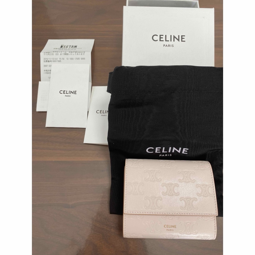 celine(セリーヌ)のCELINE‪‪❤︎‬レア 三つ折財布 トリオンフ メンズのファッション小物(折り財布)の商品写真