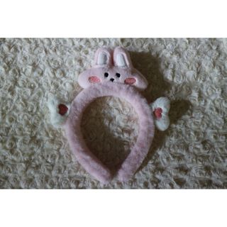 ☆新品☆カチューシャ うさぎ ピンク 可愛い もこもこ コスプレ イベント(その他)