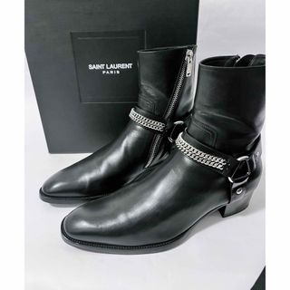 Saint Laurent - Saint Laurent サンローラン　チェーンブーツ　ワイアット