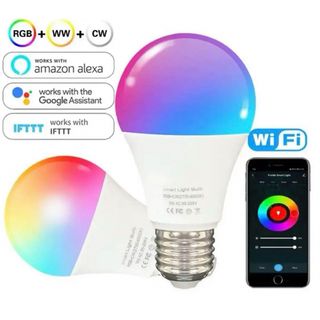 【4個セット】LED電球 Alexa対応 Google Home対応(蛍光灯/電球)