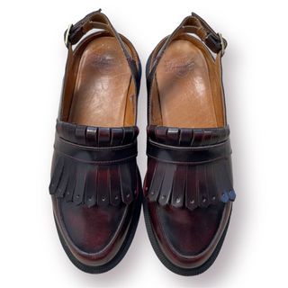 ドクターマーチン(Dr.Martens)のDr.Martins ドクターマーチン マーチン ローファー サンダル ブラウン(ローファー/革靴)