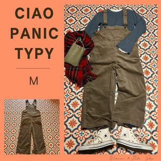 CIAOPANIC TYPY - 美品》チャオパニックティピー　コーデュロイ　サロペット　オーバオールM