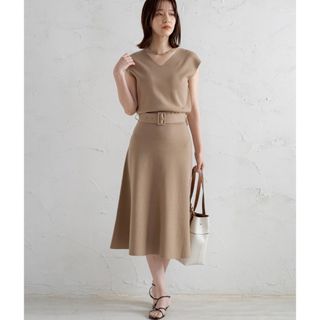 ラウンジドレス(Loungedress)のLoungedress 総針フレンチワンピース(ひざ丈ワンピース)