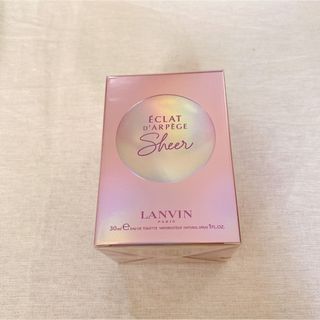 ランバン(LANVIN)のランバン エクラドゥアルページュ シアー 30ml 香水 LANVIN 新品！(香水(女性用))