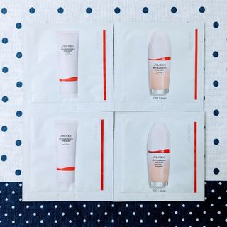 シセイドウ(SHISEIDO (資生堂))のSHISEIDO資生堂エッセンススキングロウプライマー＆ファンデーションサンプル(サンプル/トライアルキット)