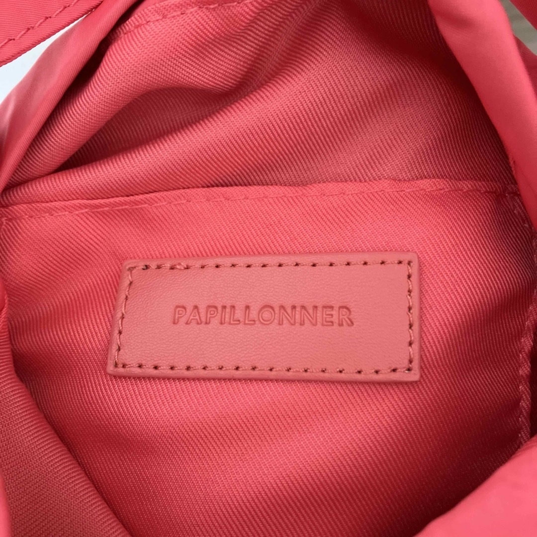 PAPILLONNER(パピヨネ)のPAPILLONNER 2WAYリングバッグ　パピヨネ　ハンドバッグ　ピンク レディースのバッグ(ハンドバッグ)の商品写真