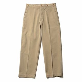 コモリ(COMOLI)のCOMOLIコモリ コットンツイル オーバーパンツ - Khaki(その他)