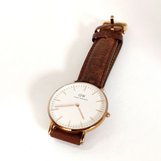 Daniel Wellington - ダニエルウェリントン　腕時計　ブラウン　電池交換済み