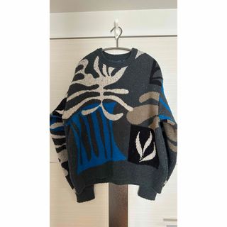 Khoki intarsia knit jumper(ニット/セーター)