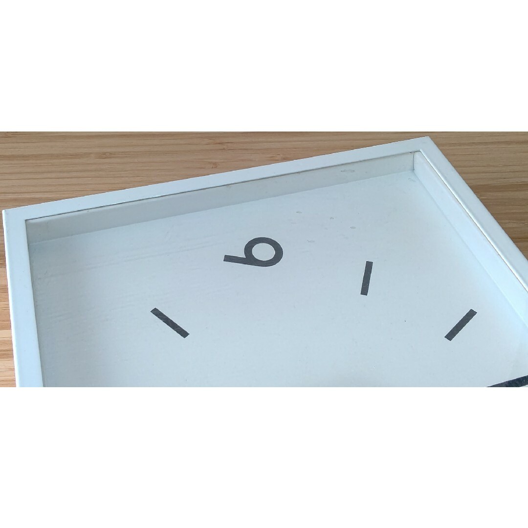 MUJI (無印良品)(ムジルシリョウヒン)の無印良品 MUJI 駅の時計 掛け時計 ウォールクロック 廃盤品 インテリア/住まい/日用品のインテリア小物(掛時計/柱時計)の商品写真
