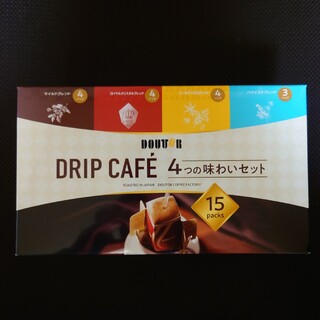 ドトール(ドトール)のドトール ドリップカフェ 4つの味わいセット 15パックセット DOUTOR(コーヒー)